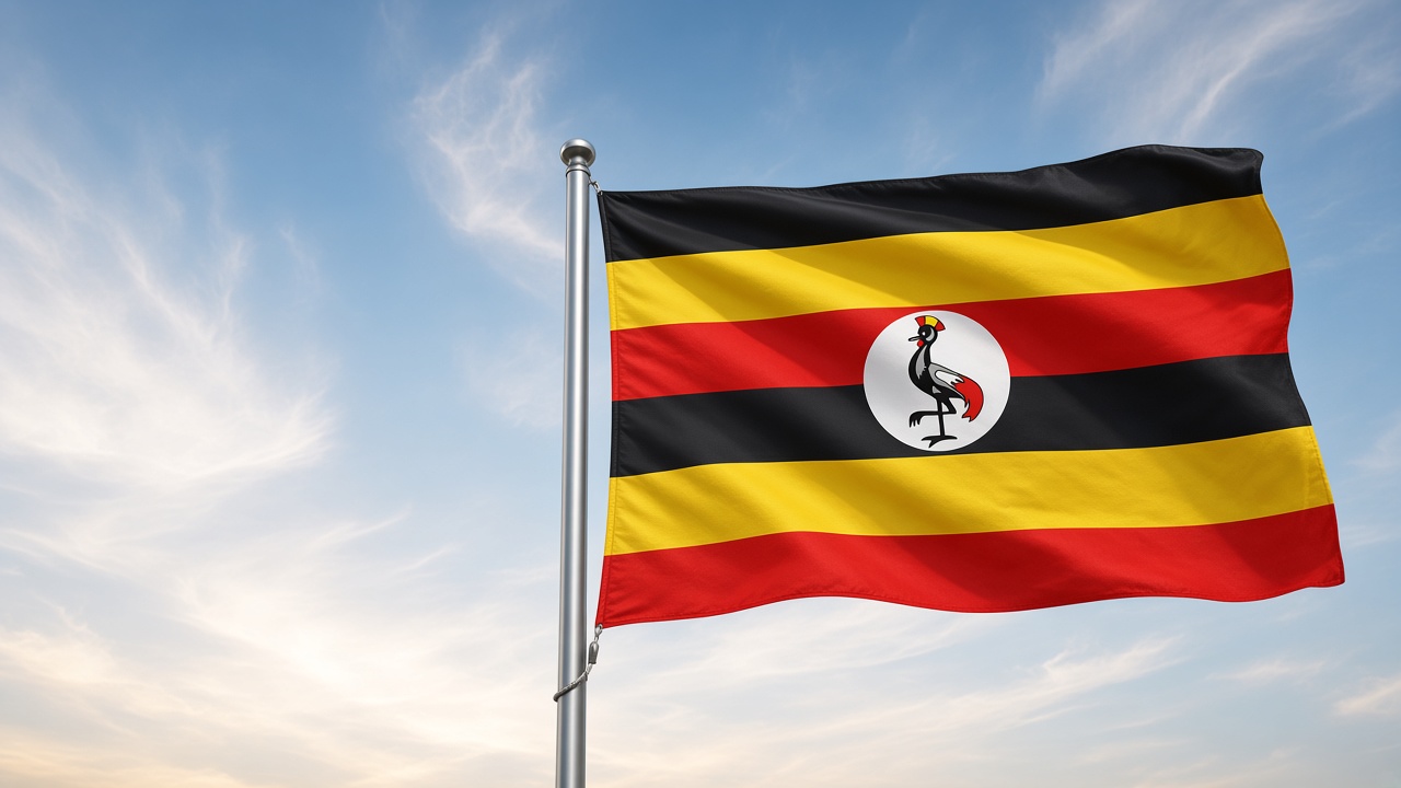Uganda flag